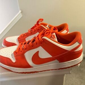 Nike Dunk Low Retro sneakers in the orange and white "Syracuse" Size 13
